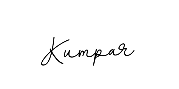 Make a beautiful signature design for name Kumpar. With this signature (BallpointsItalic-DORy9) style, you can create a handwritten signature for free. Kumpar signature style 11 images and pictures png