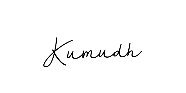Design your own signature with our free online signature maker. With this signature software, you can create a handwritten (BallpointsItalic-DORy9) signature for name Kumudh. Kumudh signature style 11 images and pictures png