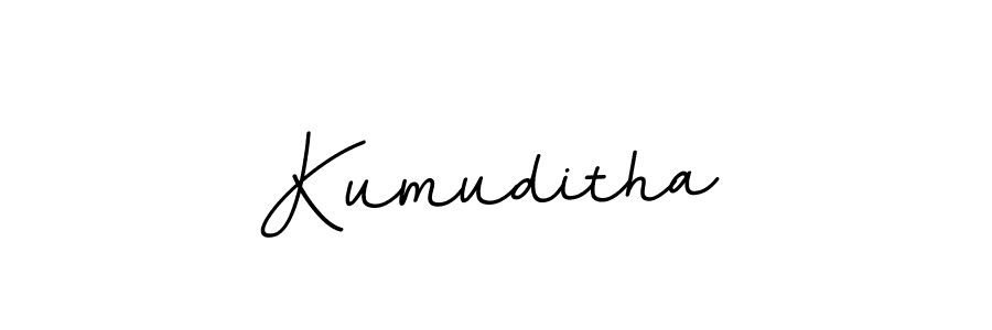 Kumuditha stylish signature style. Best Handwritten Sign (BallpointsItalic-DORy9) for my name. Handwritten Signature Collection Ideas for my name Kumuditha. Kumuditha signature style 11 images and pictures png