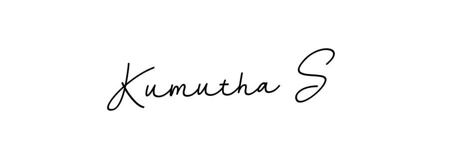 How to make Kumutha S signature? BallpointsItalic-DORy9 is a professional autograph style. Create handwritten signature for Kumutha S name. Kumutha S signature style 11 images and pictures png