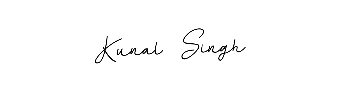 Kunal  Singh stylish signature style. Best Handwritten Sign (BallpointsItalic-DORy9) for my name. Handwritten Signature Collection Ideas for my name Kunal  Singh. Kunal  Singh signature style 11 images and pictures png