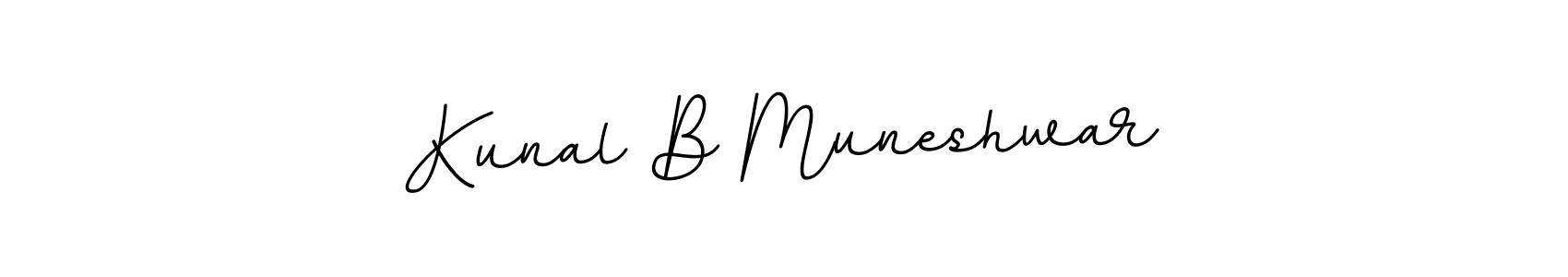 It looks lik you need a new signature style for name Kunal B Muneshwar. Design unique handwritten (BallpointsItalic-DORy9) signature with our free signature maker in just a few clicks. Kunal B Muneshwar signature style 11 images and pictures png