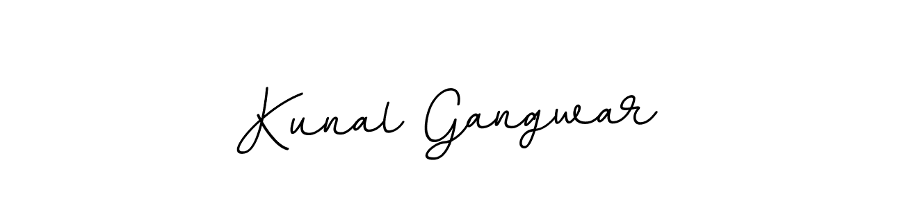 You should practise on your own different ways (BallpointsItalic-DORy9) to write your name (Kunal Gangwar) in signature. don't let someone else do it for you. Kunal Gangwar signature style 11 images and pictures png