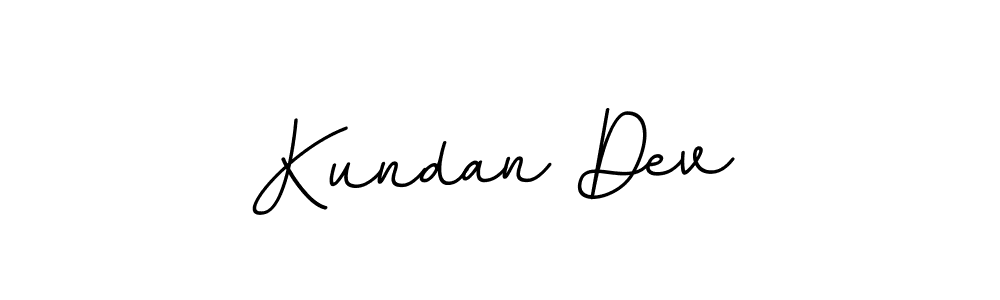 Kundan Dev stylish signature style. Best Handwritten Sign (BallpointsItalic-DORy9) for my name. Handwritten Signature Collection Ideas for my name Kundan Dev. Kundan Dev signature style 11 images and pictures png