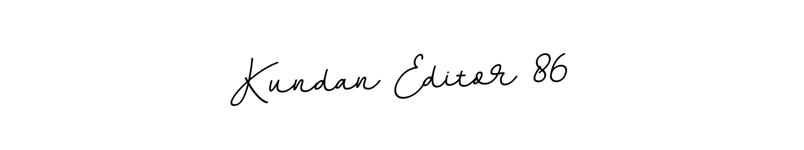 Kundan Editor 86 stylish signature style. Best Handwritten Sign (BallpointsItalic-DORy9) for my name. Handwritten Signature Collection Ideas for my name Kundan Editor 86. Kundan Editor 86 signature style 11 images and pictures png