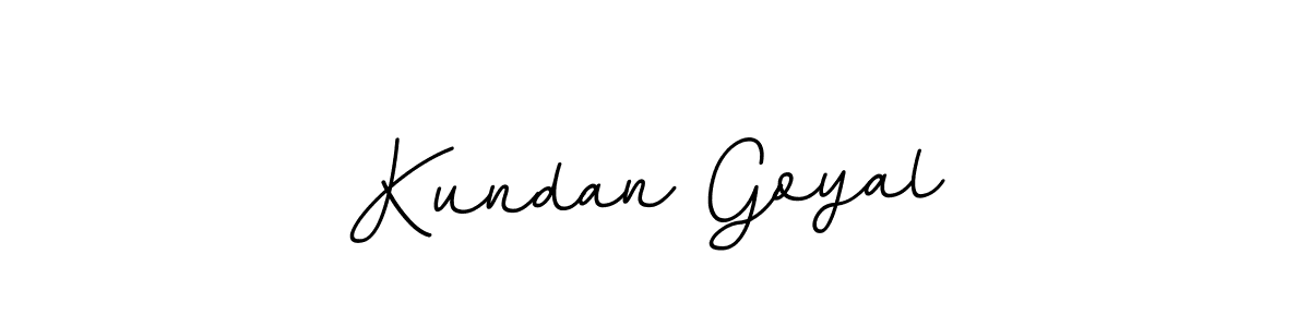 Design your own signature with our free online signature maker. With this signature software, you can create a handwritten (BallpointsItalic-DORy9) signature for name Kundan Goyal. Kundan Goyal signature style 11 images and pictures png