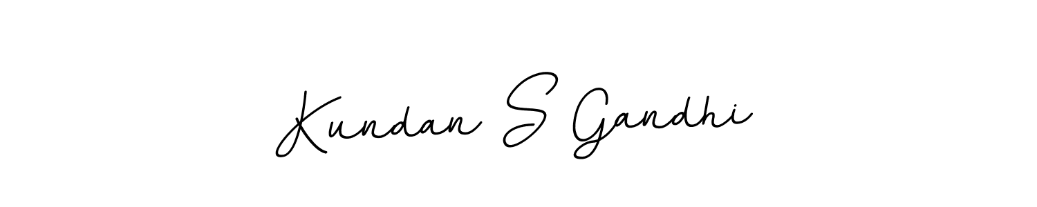 It looks lik you need a new signature style for name Kundan S Gandhi. Design unique handwritten (BallpointsItalic-DORy9) signature with our free signature maker in just a few clicks. Kundan S Gandhi signature style 11 images and pictures png