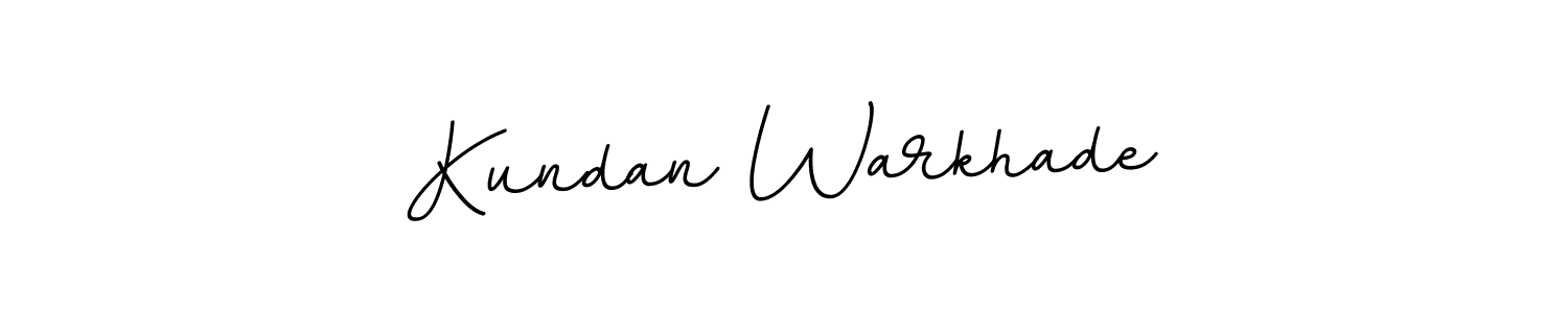 It looks lik you need a new signature style for name Kundan Warkhade. Design unique handwritten (BallpointsItalic-DORy9) signature with our free signature maker in just a few clicks. Kundan Warkhade signature style 11 images and pictures png