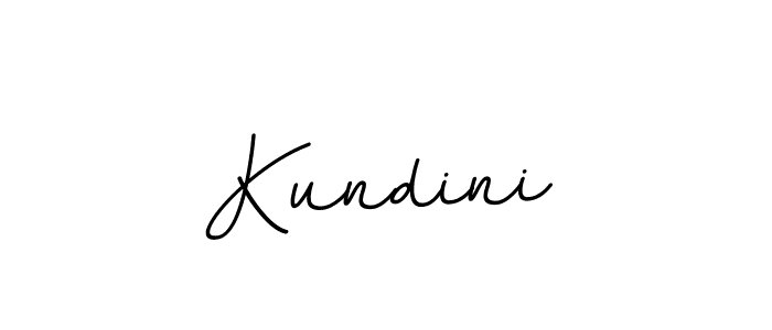 Use a signature maker to create a handwritten signature online. With this signature software, you can design (BallpointsItalic-DORy9) your own signature for name Kundini. Kundini signature style 11 images and pictures png