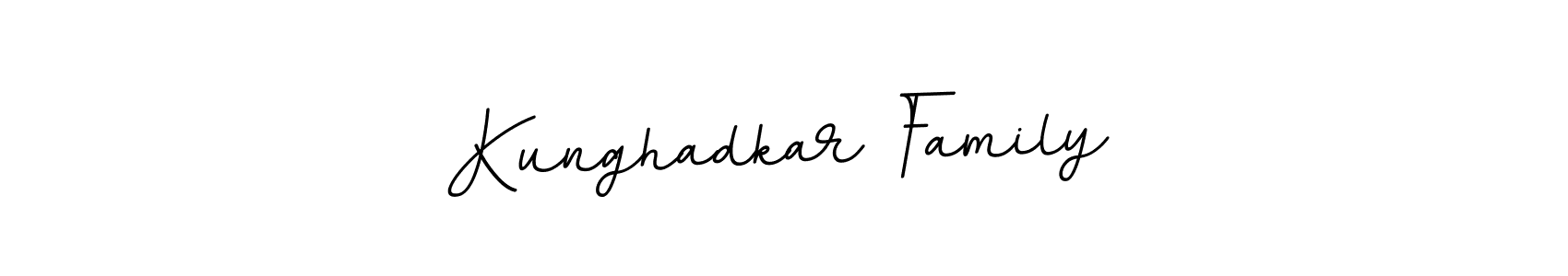 Make a short Kunghadkar Family signature style. Manage your documents anywhere anytime using BallpointsItalic-DORy9. Create and add eSignatures, submit forms, share and send files easily. Kunghadkar Family signature style 11 images and pictures png