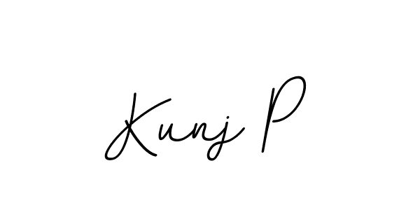You can use this online signature creator to create a handwritten signature for the name Kunj P. This is the best online autograph maker. Kunj P signature style 11 images and pictures png