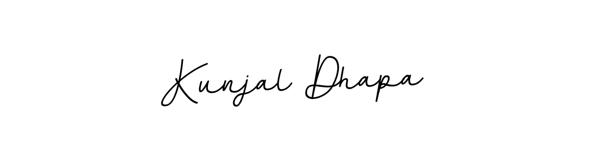 How to Draw Kunjal Dhapa signature style? BallpointsItalic-DORy9 is a latest design signature styles for name Kunjal Dhapa. Kunjal Dhapa signature style 11 images and pictures png