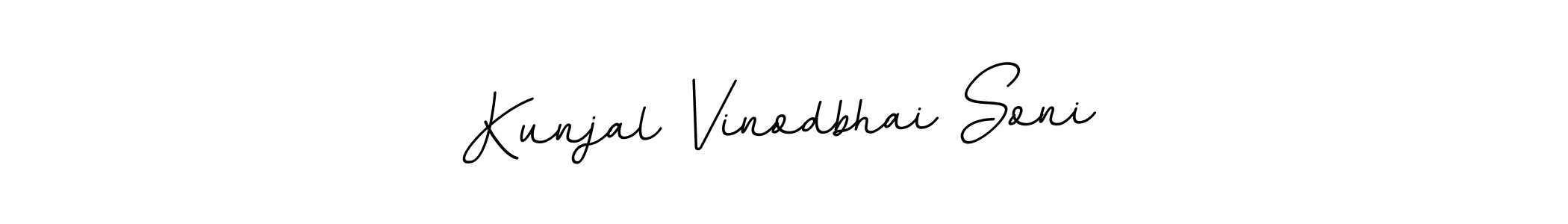 You can use this online signature creator to create a handwritten signature for the name Kunjal Vinodbhai Soni. This is the best online autograph maker. Kunjal Vinodbhai Soni signature style 11 images and pictures png