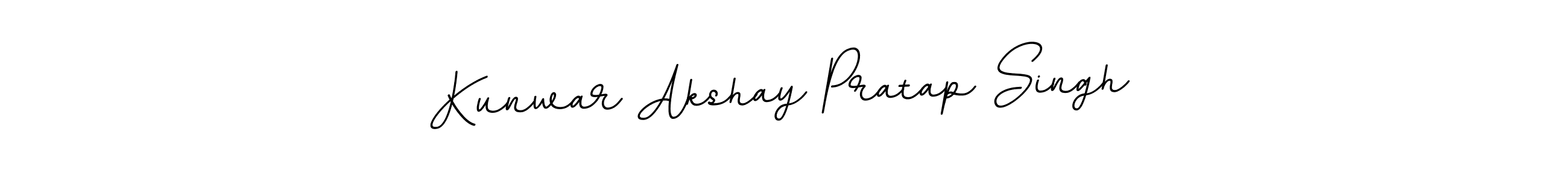 Use a signature maker to create a handwritten signature online. With this signature software, you can design (BallpointsItalic-DORy9) your own signature for name Kunwar Akshay Pratap Singh. Kunwar Akshay Pratap Singh signature style 11 images and pictures png