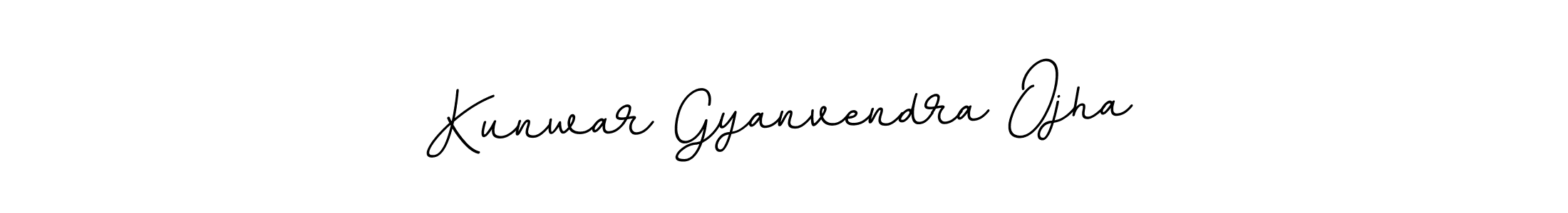 How to make Kunwar Gyanvendra Ojha signature? BallpointsItalic-DORy9 is a professional autograph style. Create handwritten signature for Kunwar Gyanvendra Ojha name. Kunwar Gyanvendra Ojha signature style 11 images and pictures png