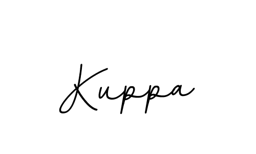 How to make Kuppa name signature. Use BallpointsItalic-DORy9 style for creating short signs online. This is the latest handwritten sign. Kuppa signature style 11 images and pictures png