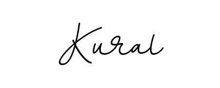 An effortless, minimalist signature concept for Kural using BallpointsItalic-DORy9 design. Clean lines that look great on any document. Kural signature style 11 images and pictures png