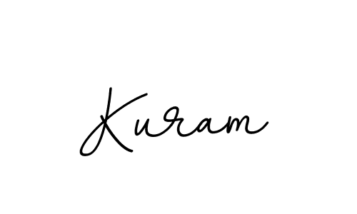 Kuram stylish signature style. Best Handwritten Sign (BallpointsItalic-DORy9) for my name. Handwritten Signature Collection Ideas for my name Kuram. Kuram signature style 11 images and pictures png