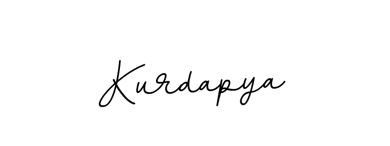 Kurdapya stylish signature style. Best Handwritten Sign (BallpointsItalic-DORy9) for my name. Handwritten Signature Collection Ideas for my name Kurdapya. Kurdapya signature style 11 images and pictures png