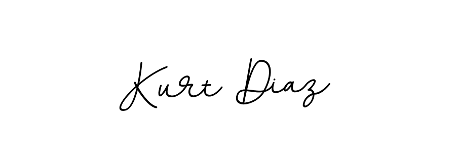 Design your own signature with our free online signature maker. With this signature software, you can create a handwritten (BallpointsItalic-DORy9) signature for name Kurt Diaz. Kurt Diaz signature style 11 images and pictures png