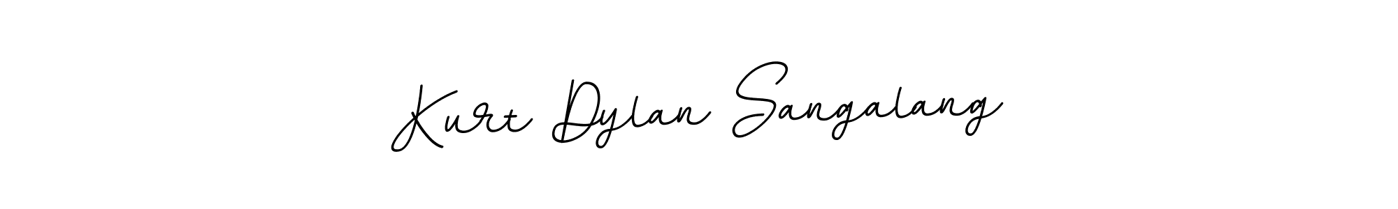 It looks lik you need a new signature style for name Kurt Dylan Sangalang. Design unique handwritten (BallpointsItalic-DORy9) signature with our free signature maker in just a few clicks. Kurt Dylan Sangalang signature style 11 images and pictures png