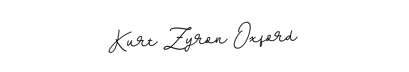Design your own signature with our free online signature maker. With this signature software, you can create a handwritten (BallpointsItalic-DORy9) signature for name Kurt Zyron Oxford. Kurt Zyron Oxford signature style 11 images and pictures png