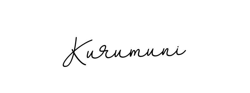 How to make Kurumuni name signature. Use BallpointsItalic-DORy9 style for creating short signs online. This is the latest handwritten sign. Kurumuni signature style 11 images and pictures png