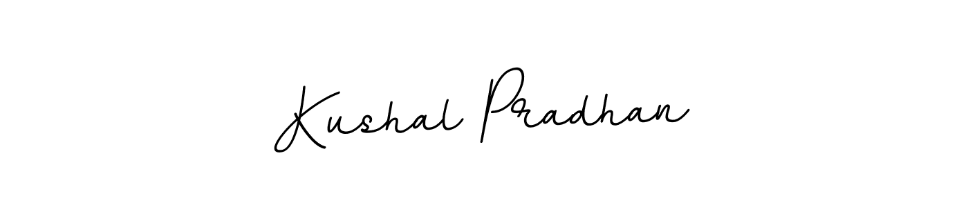 It looks lik you need a new signature style for name Kushal Pradhan. Design unique handwritten (BallpointsItalic-DORy9) signature with our free signature maker in just a few clicks. Kushal Pradhan signature style 11 images and pictures png
