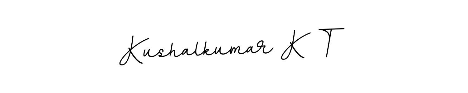 Also You can easily find your signature by using the search form. We will create Kushalkumar K T name handwritten signature images for you free of cost using BallpointsItalic-DORy9 sign style. Kushalkumar K T signature style 11 images and pictures png