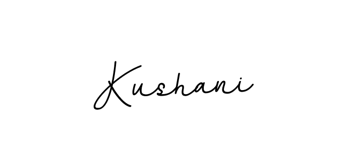 Kushani stylish signature style. Best Handwritten Sign (BallpointsItalic-DORy9) for my name. Handwritten Signature Collection Ideas for my name Kushani. Kushani signature style 11 images and pictures png