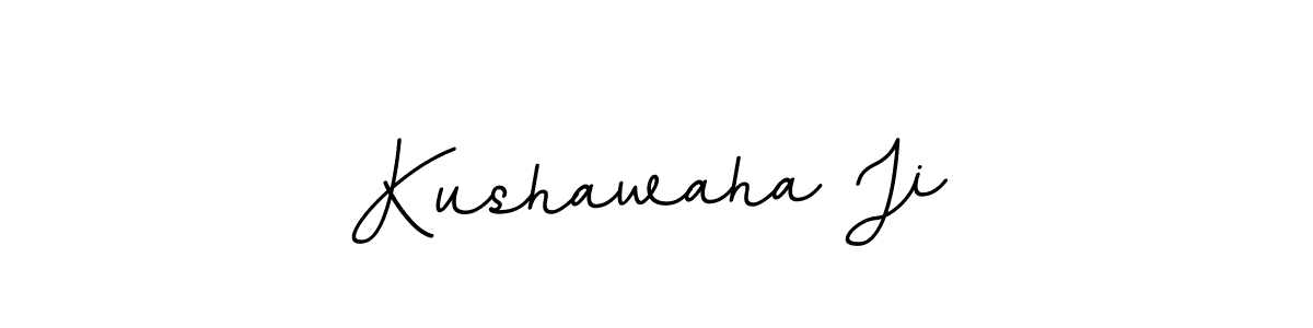 Create a beautiful signature design for name Kushawaha Ji. With this signature (BallpointsItalic-DORy9) fonts, you can make a handwritten signature for free. Kushawaha Ji signature style 11 images and pictures png