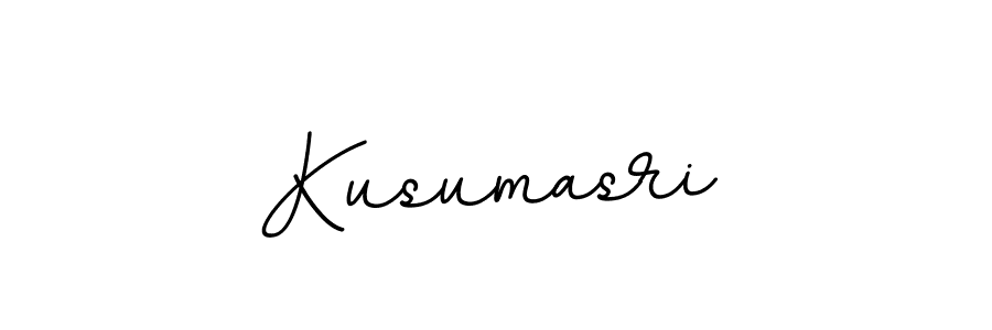 Make a beautiful signature design for name Kusumasri. With this signature (BallpointsItalic-DORy9) style, you can create a handwritten signature for free. Kusumasri signature style 11 images and pictures png