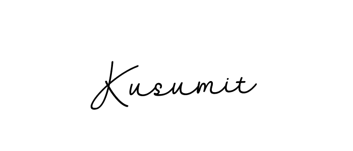 Use a signature maker to create a handwritten signature online. With this signature software, you can design (BallpointsItalic-DORy9) your own signature for name Kusumit. Kusumit signature style 11 images and pictures png