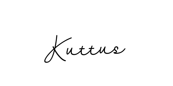 Design your own signature with our free online signature maker. With this signature software, you can create a handwritten (BallpointsItalic-DORy9) signature for name Kuttus. Kuttus signature style 11 images and pictures png