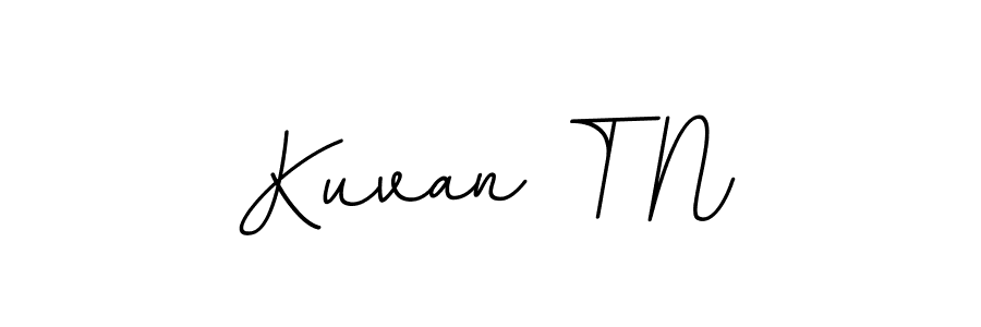 Similarly BallpointsItalic-DORy9 is the best handwritten signature design. Signature creator online .You can use it as an online autograph creator for name Kuvan T N. Kuvan T N signature style 11 images and pictures png