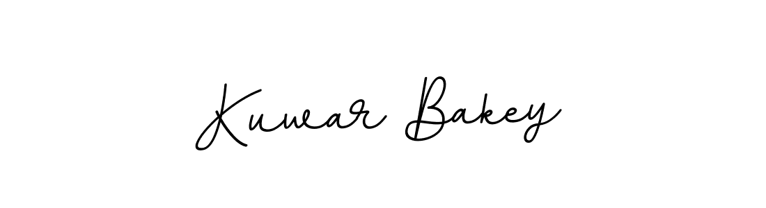 How to make Kuwar Bakey name signature. Use BallpointsItalic-DORy9 style for creating short signs online. This is the latest handwritten sign. Kuwar Bakey signature style 11 images and pictures png