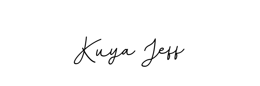 You should practise on your own different ways (BallpointsItalic-DORy9) to write your name (Kuya Jeff) in signature. don't let someone else do it for you. Kuya Jeff signature style 11 images and pictures png