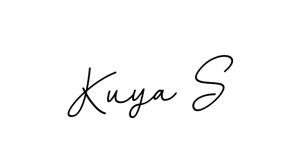 Kuya S stylish signature style. Best Handwritten Sign (BallpointsItalic-DORy9) for my name. Handwritten Signature Collection Ideas for my name Kuya S. Kuya S signature style 11 images and pictures png