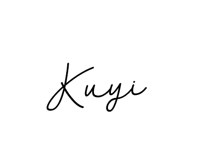 Make a beautiful signature design for name Kuyi. With this signature (BallpointsItalic-DORy9) style, you can create a handwritten signature for free. Kuyi signature style 11 images and pictures png