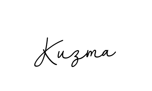 Create a beautiful signature design for name Kuzma. With this signature (BallpointsItalic-DORy9) fonts, you can make a handwritten signature for free. Kuzma signature style 11 images and pictures png