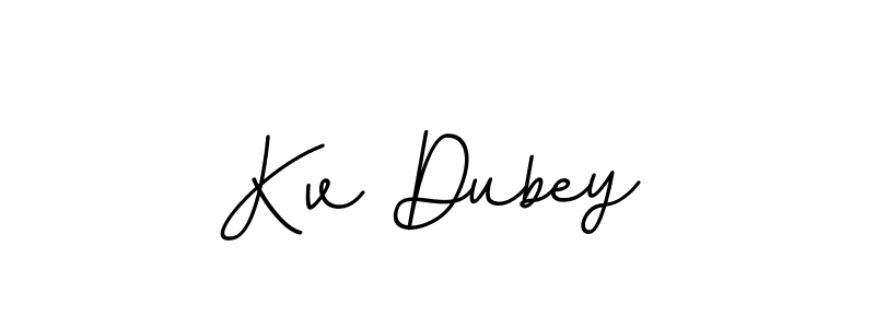 if you are searching for the best signature style for your name Kv Dubey. so please give up your signature search. here we have designed multiple signature styles  using BallpointsItalic-DORy9. Kv Dubey signature style 11 images and pictures png
