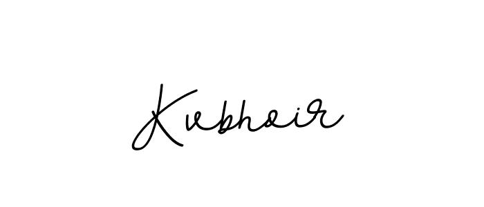 How to make Kvbhoir signature? BallpointsItalic-DORy9 is a professional autograph style. Create handwritten signature for Kvbhoir name. Kvbhoir signature style 11 images and pictures png