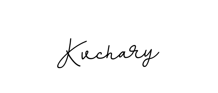 Design your own signature with our free online signature maker. With this signature software, you can create a handwritten (BallpointsItalic-DORy9) signature for name Kvchary. Kvchary signature style 11 images and pictures png