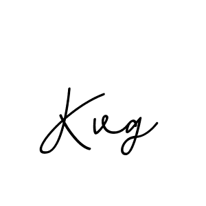 Use a signature maker to create a handwritten signature online. With this signature software, you can design (BallpointsItalic-DORy9) your own signature for name Kvg. Kvg signature style 11 images and pictures png