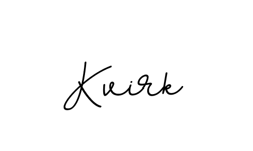 Design your own signature with our free online signature maker. With this signature software, you can create a handwritten (BallpointsItalic-DORy9) signature for name Kvirk. Kvirk signature style 11 images and pictures png