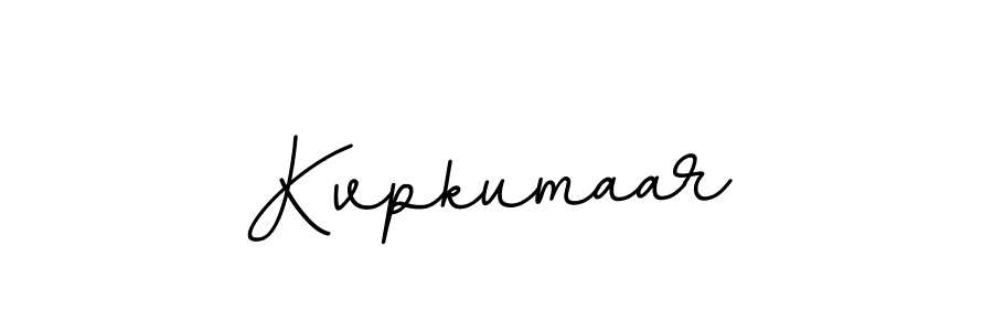 Make a beautiful signature design for name Kvpkumaar. With this signature (BallpointsItalic-DORy9) style, you can create a handwritten signature for free. Kvpkumaar signature style 11 images and pictures png