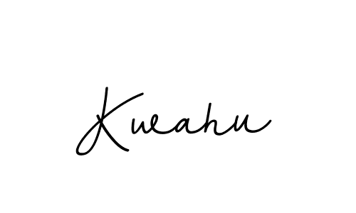 Create a beautiful signature design for name Kwahu. With this signature (BallpointsItalic-DORy9) fonts, you can make a handwritten signature for free. Kwahu signature style 11 images and pictures png