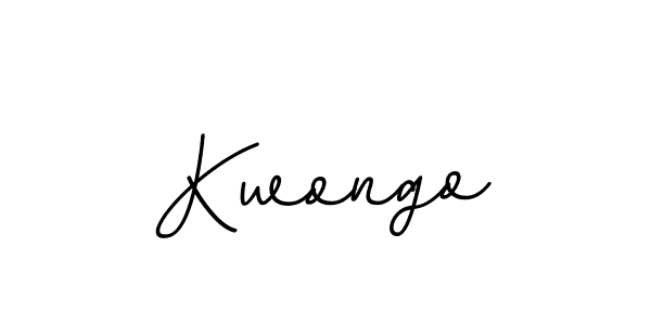 Create a beautiful signature design for name Kwongo. With this signature (BallpointsItalic-DORy9) fonts, you can make a handwritten signature for free. Kwongo signature style 11 images and pictures png