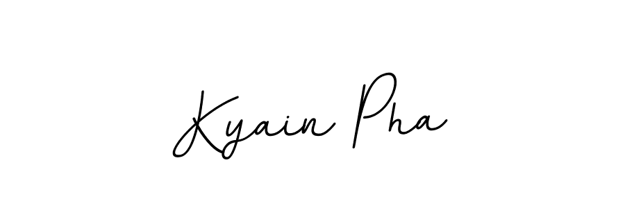 if you are searching for the best signature style for your name Kyain Pha. so please give up your signature search. here we have designed multiple signature styles  using BallpointsItalic-DORy9. Kyain Pha signature style 11 images and pictures png