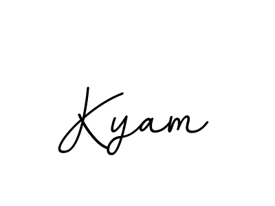 How to Draw Kyam signature style? BallpointsItalic-DORy9 is a latest design signature styles for name Kyam. Kyam signature style 11 images and pictures png